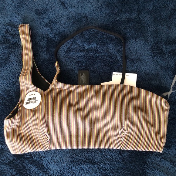 NWT HURLEY RADIAL ASYMMETRIC SURF TOP - Picture 1 of 3